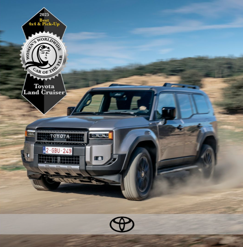 Toyota Land Cruiser ist „Women’s World Car of the Year 2025”<br>
Klassensieg für den Allrad-Allrounder