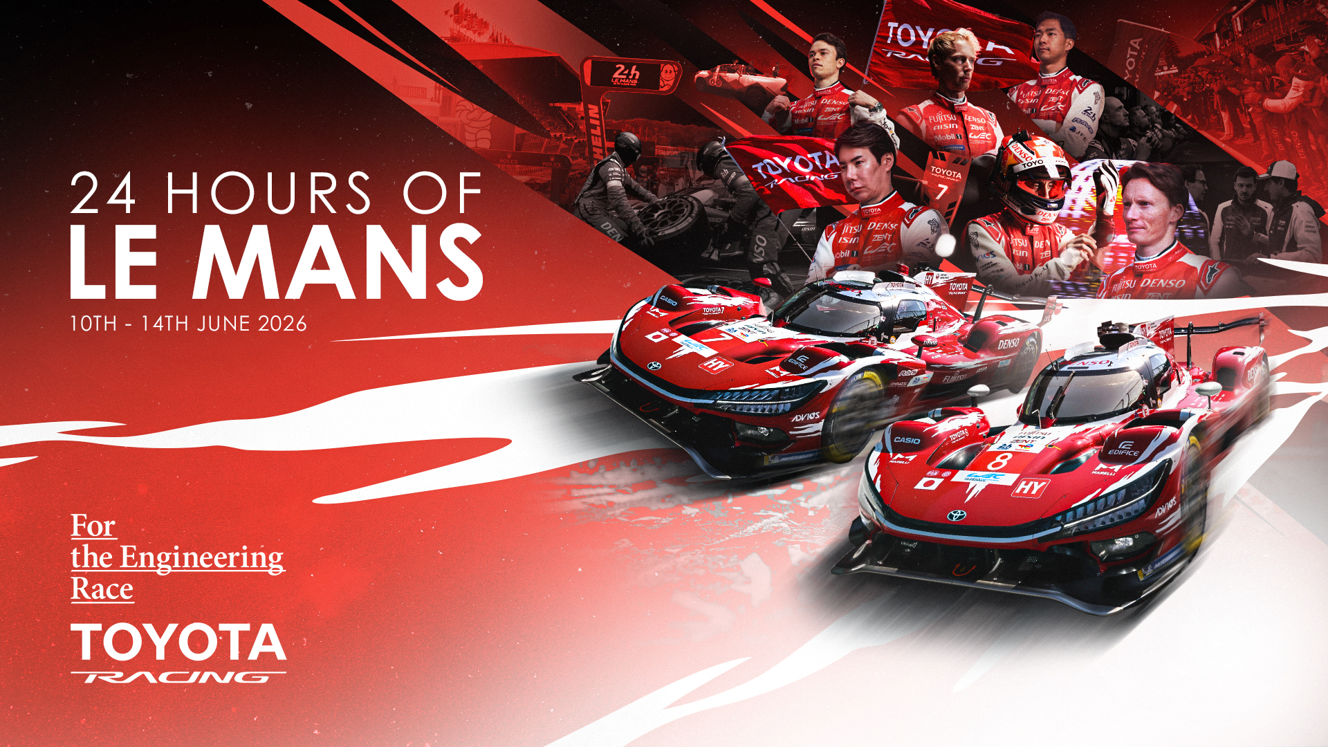 Key Visual für Le Mans 2026